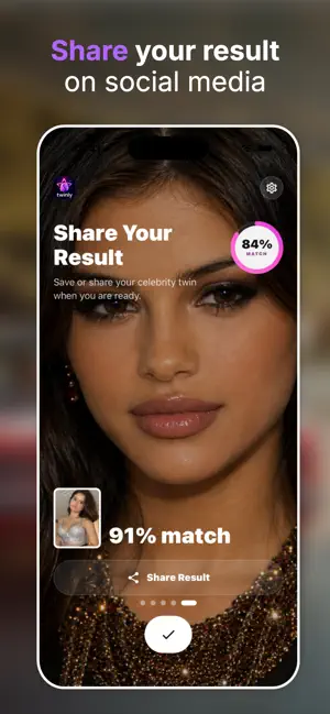 Celebrity look alike: Twinly screenshot 4