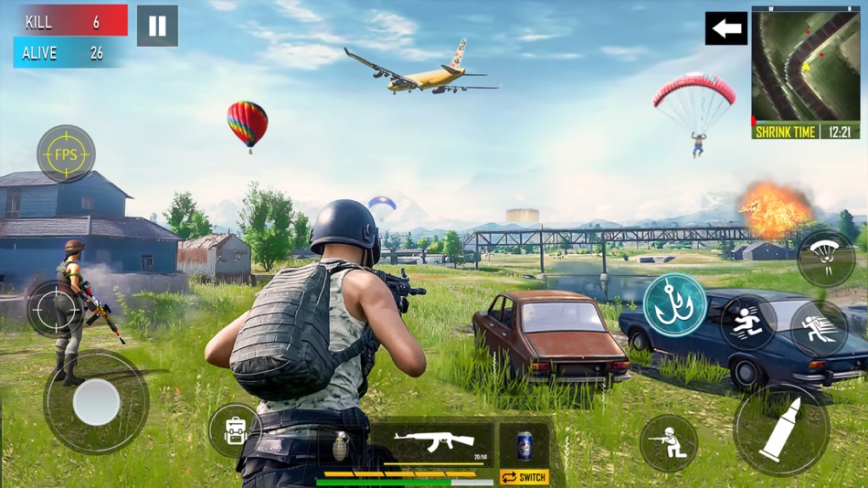 #5. Max Fire Battlegrounds Offline (iOS) 由: MINOR BUGS