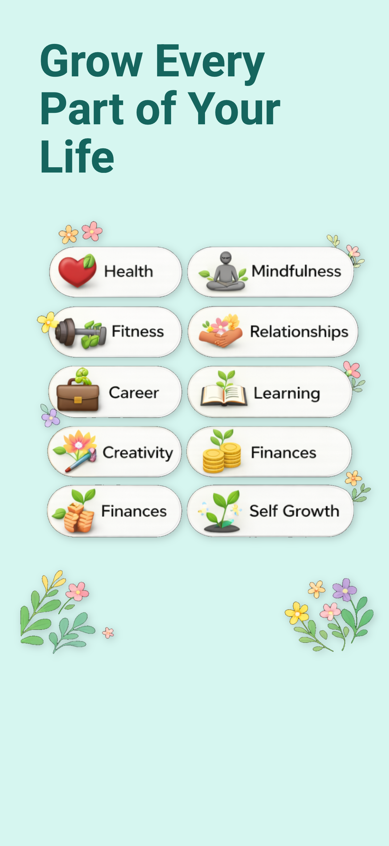 Flourish - Grow your Goals screenshot 5