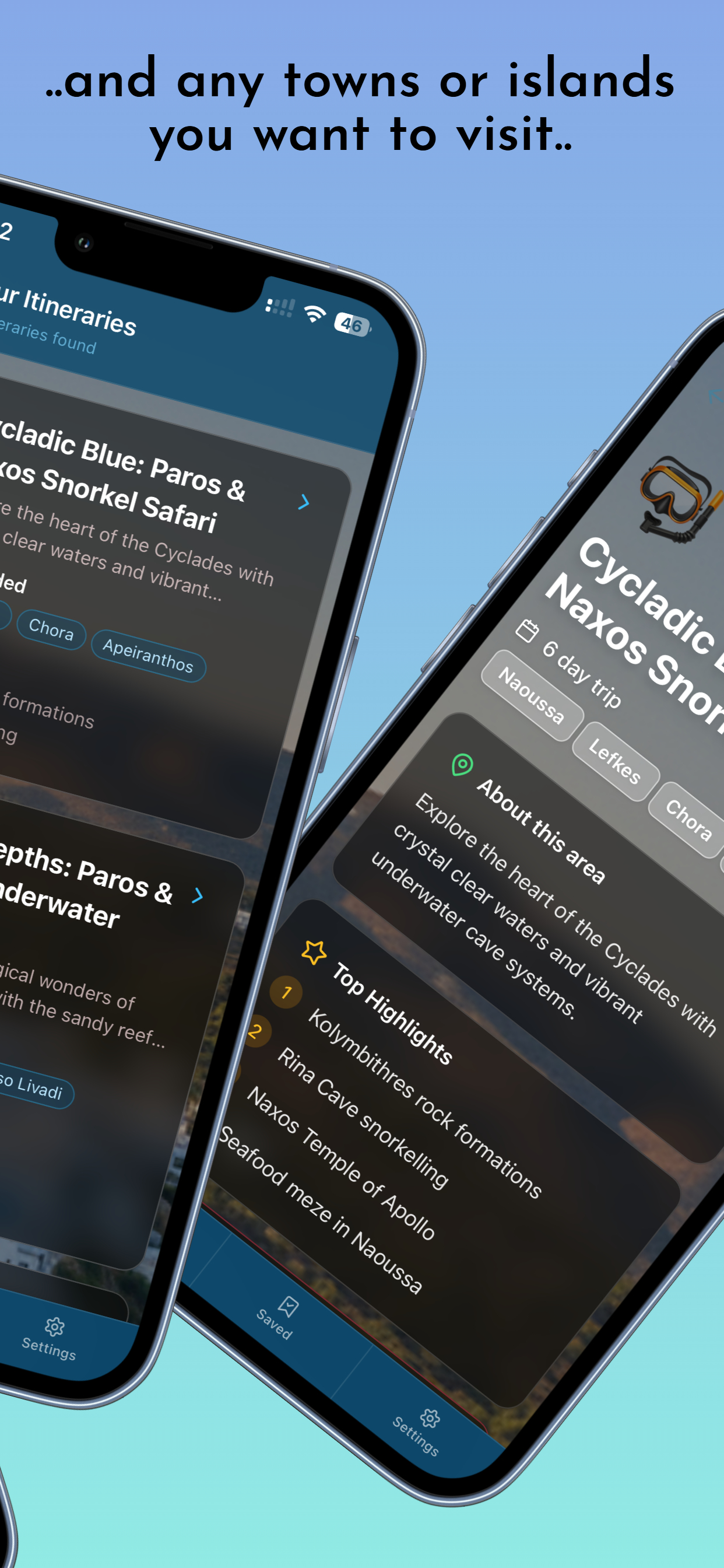 Greek Island Guide - Trip Plan screenshot 2