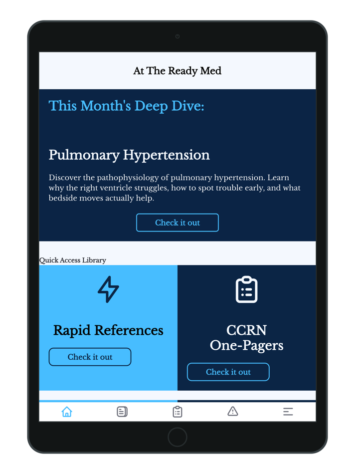 #3. At The Ready Medical Education (iOS) 由: At The Ready LLC