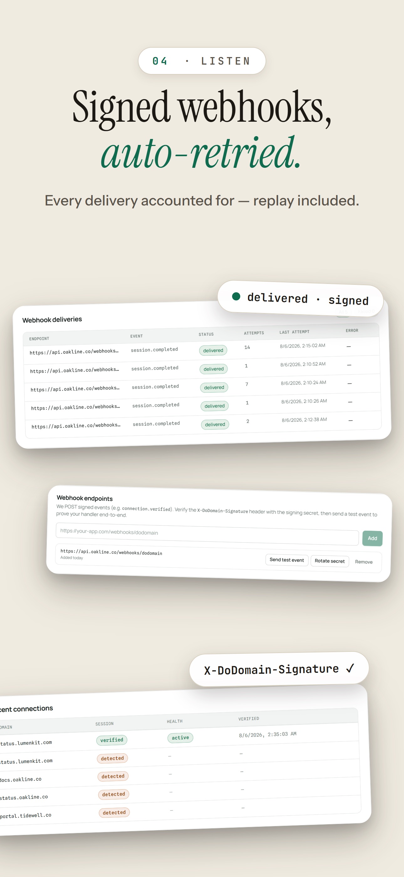 Screenshot 4 of DoDomain