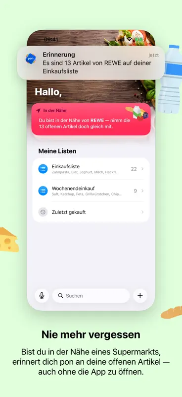 pon - smarte Einkaufsliste screenshot 3 of 8