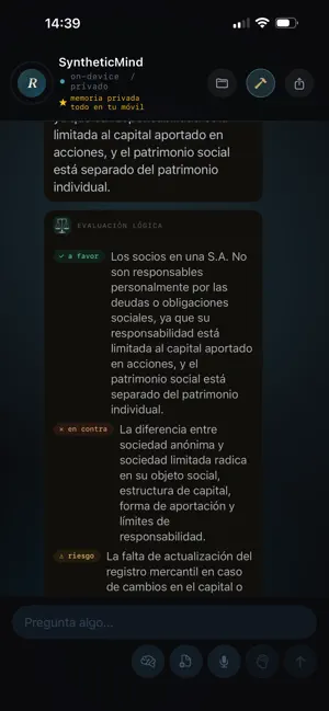SyntheticMind screenshot 2