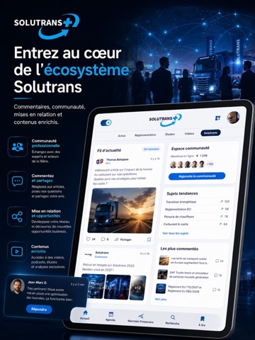 Solutrans + iPad screenshot