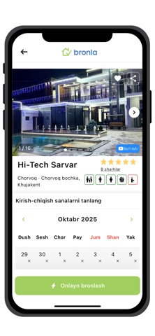 Bronla.uz - dacha va rezortlar screenshot