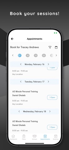 Kinetic Fitness Training iPhone screenshot