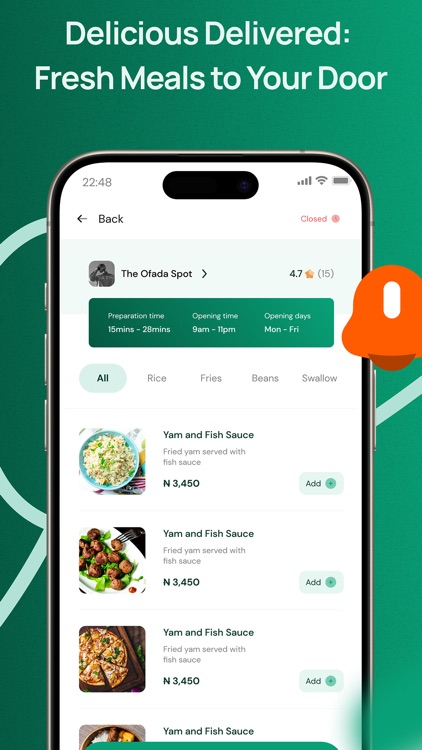 Homified | Food delivery screenshot-3