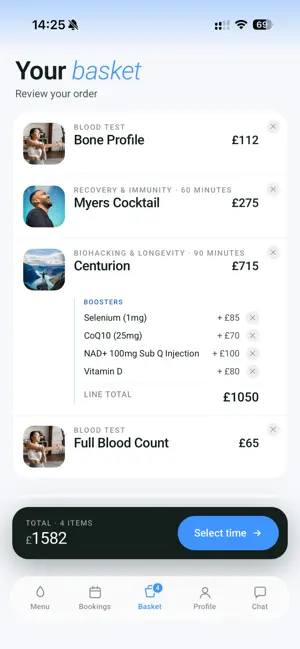 dripdash wellness screenshot 4