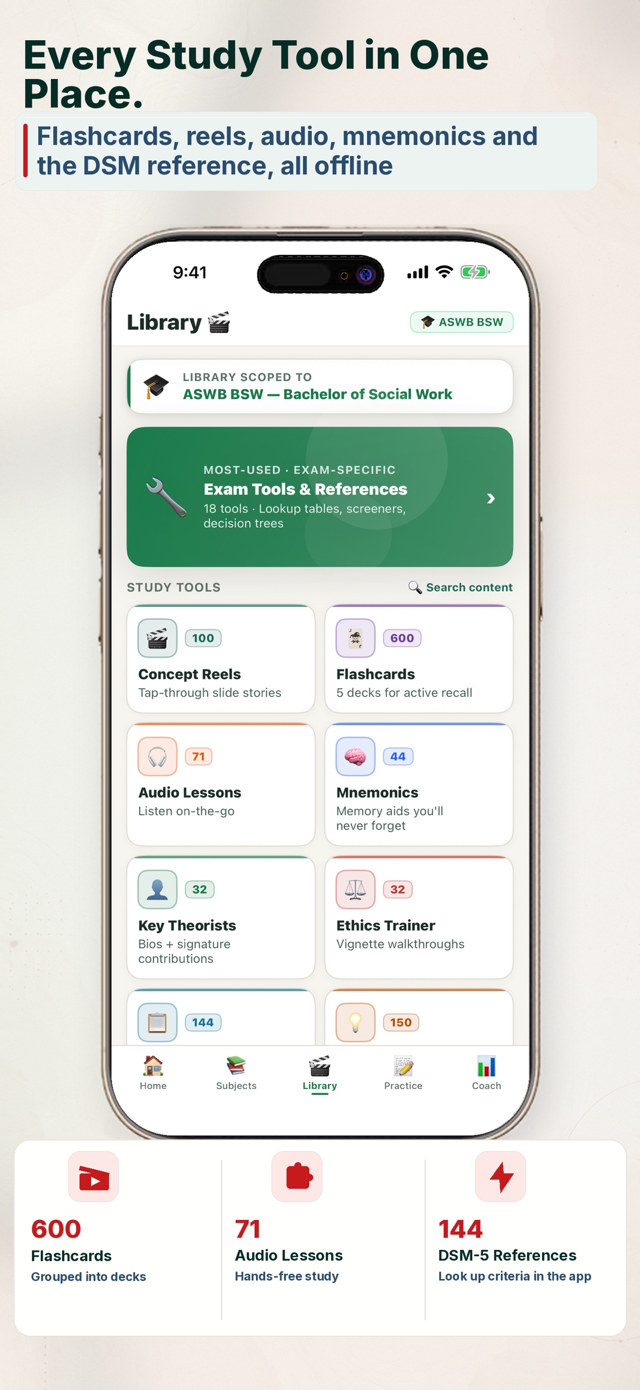 Screenshot 4 of ASWB BSW : Bachelors Exam Prep