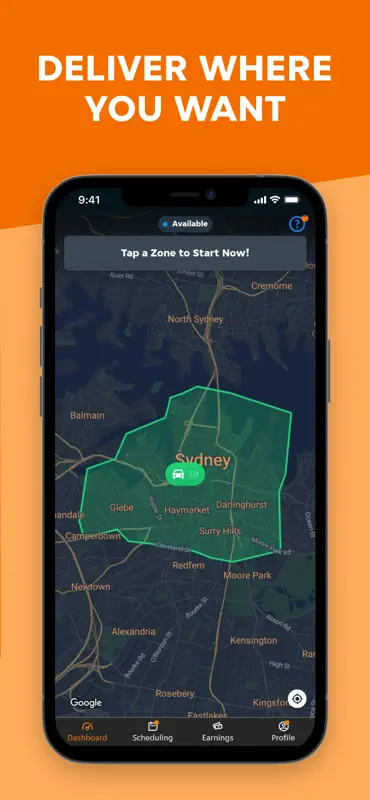 Menulog – Courier screenshot 3 of 5