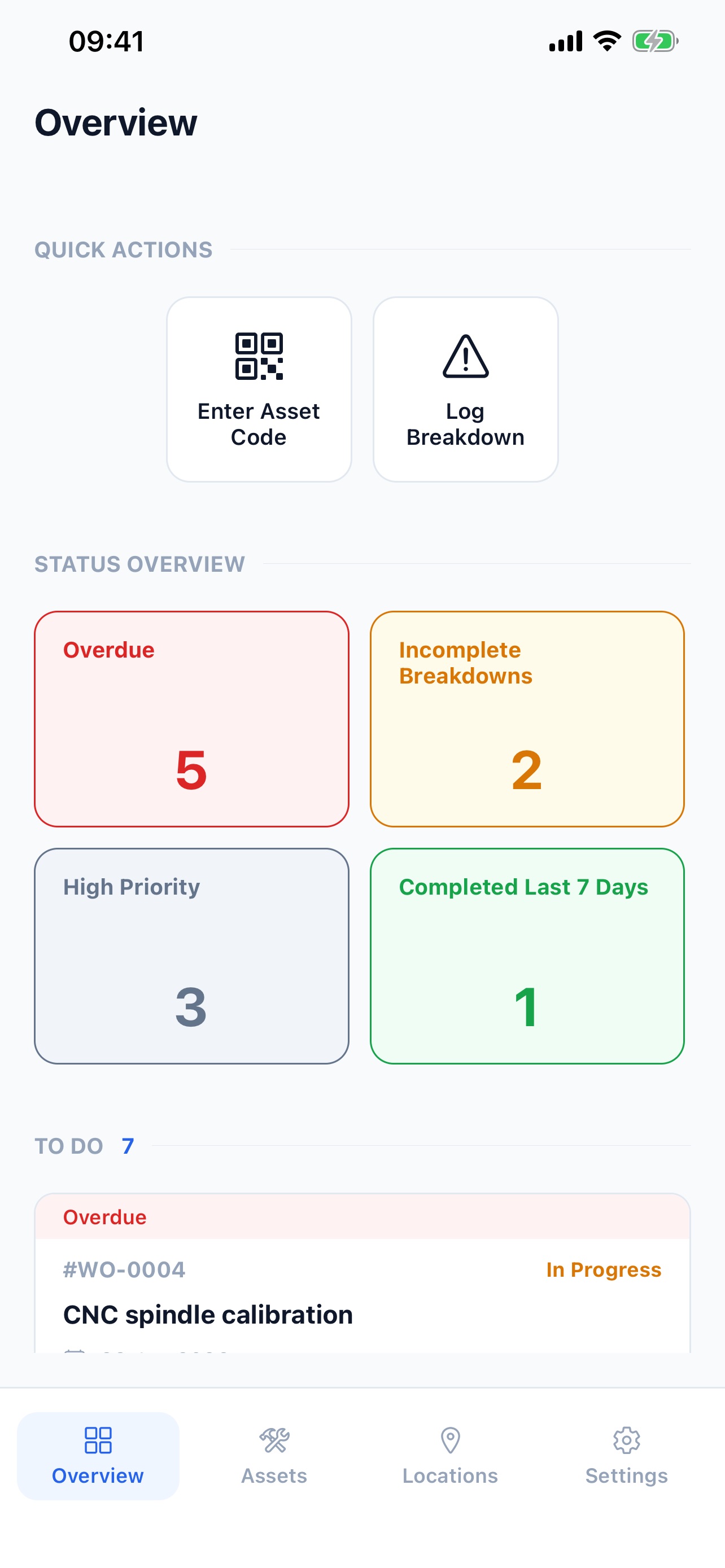 Screenshot 1 of EverUp Maintenance
