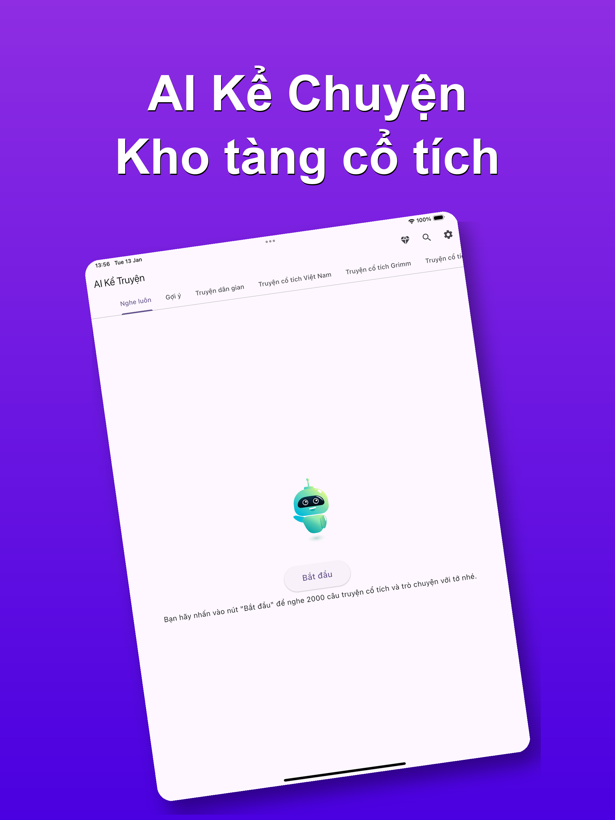 AI Kể Truyện - Tắt màn hình