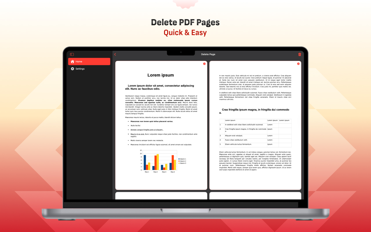 PDFs: Merge & Split