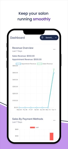 Bliss Point of Sale iPhone screenshot