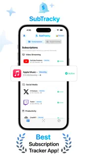 Subscription Tracker:SubTracky screenshot 1