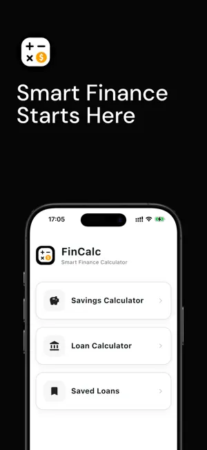 FinCalc - Savings & Loan screenshot 1