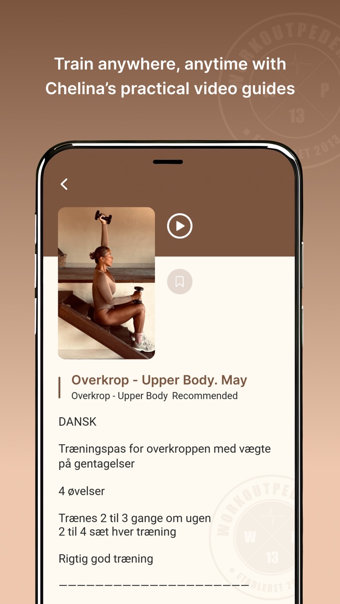 Workout Pedersen 2024