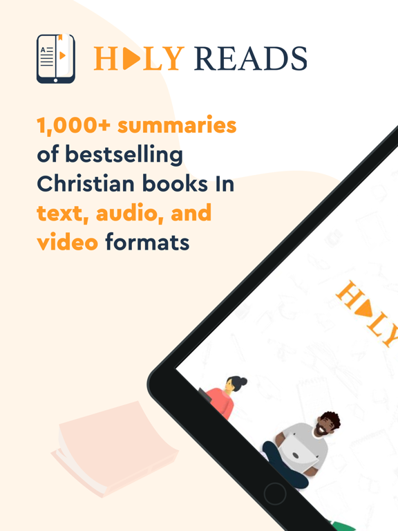Holy Reads: Christian Books iPad screenshot 1 - Reference app