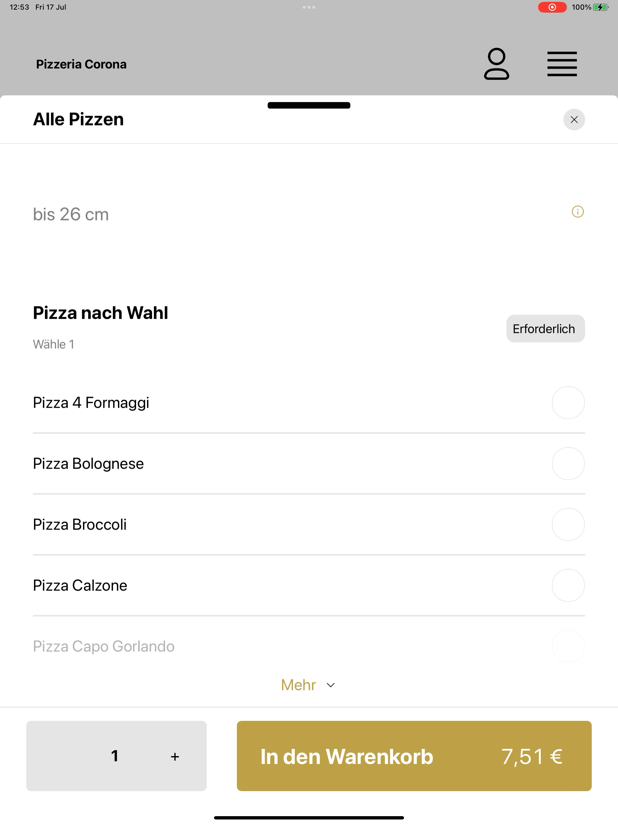 Pizzeria Corona screenshot 15