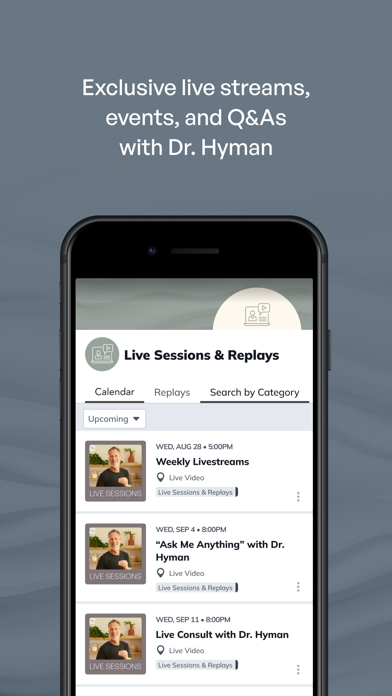 Hyman Health Hub screenshot