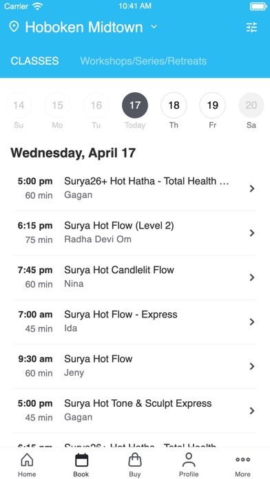 Surya Yoga Screenshot