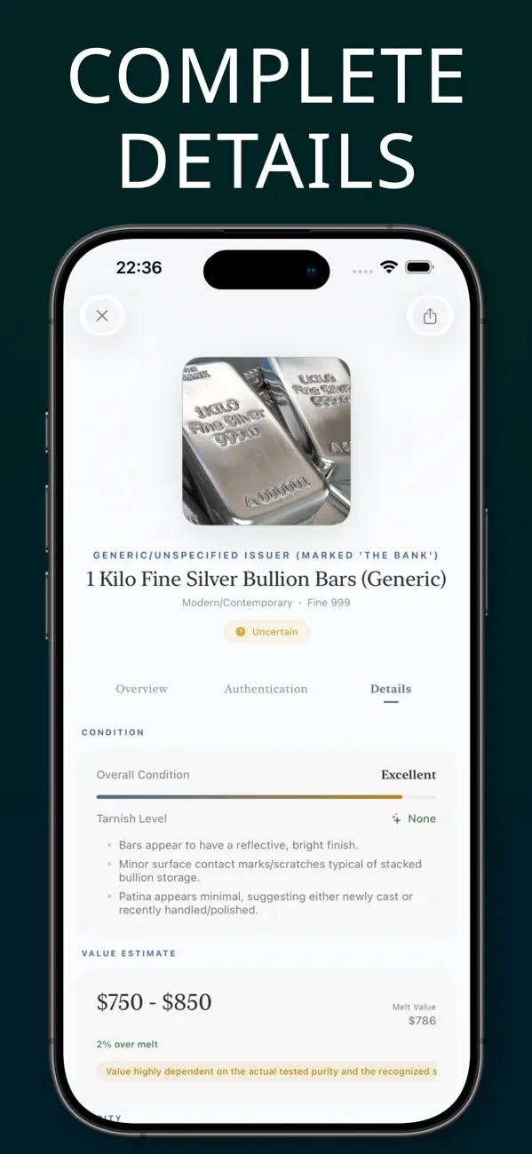 #2. Silver Scanner (iOS) Podle: Munure Tuzun