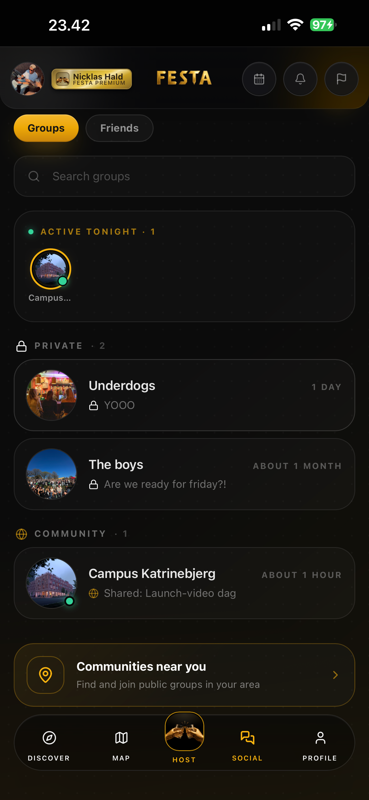 FESTA - Social Events & Venues screenshot 4