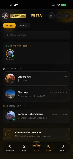 FESTA - Social Events & Venues screenshot 4