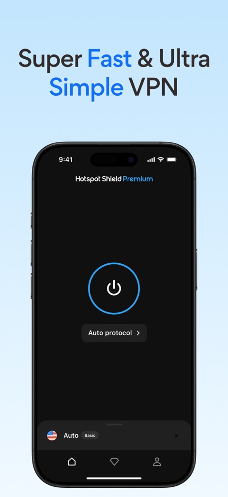 VPN Hotspot Shield: Secure VPN - Instant Secure Connection