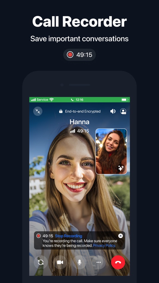 #6. FaceCall: Video call App (iOS) 来自: MobiLine, Inc