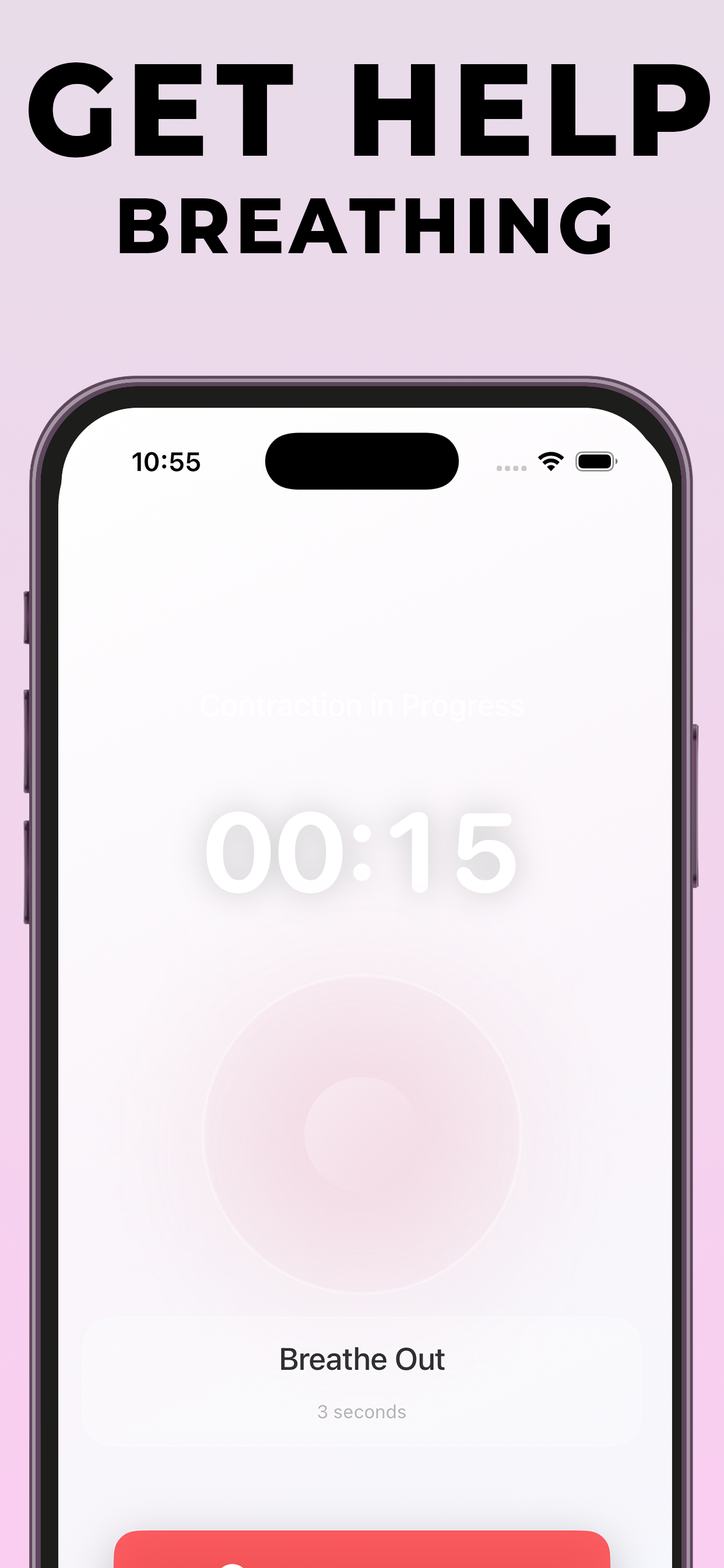 Contraction tracker & timer screenshot 5