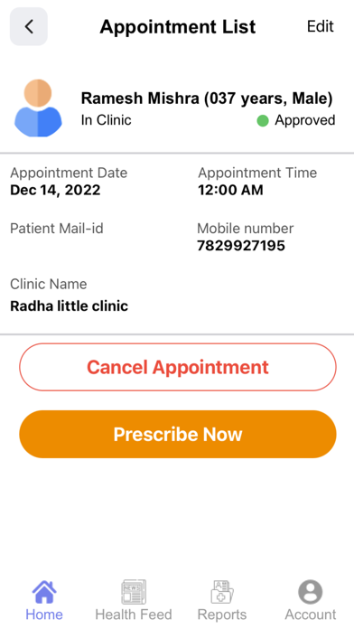 EMR/EHR, OPD & IPD from DR App Screenshot