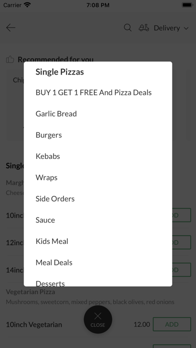 Wimborne Kebab House, Screenshot