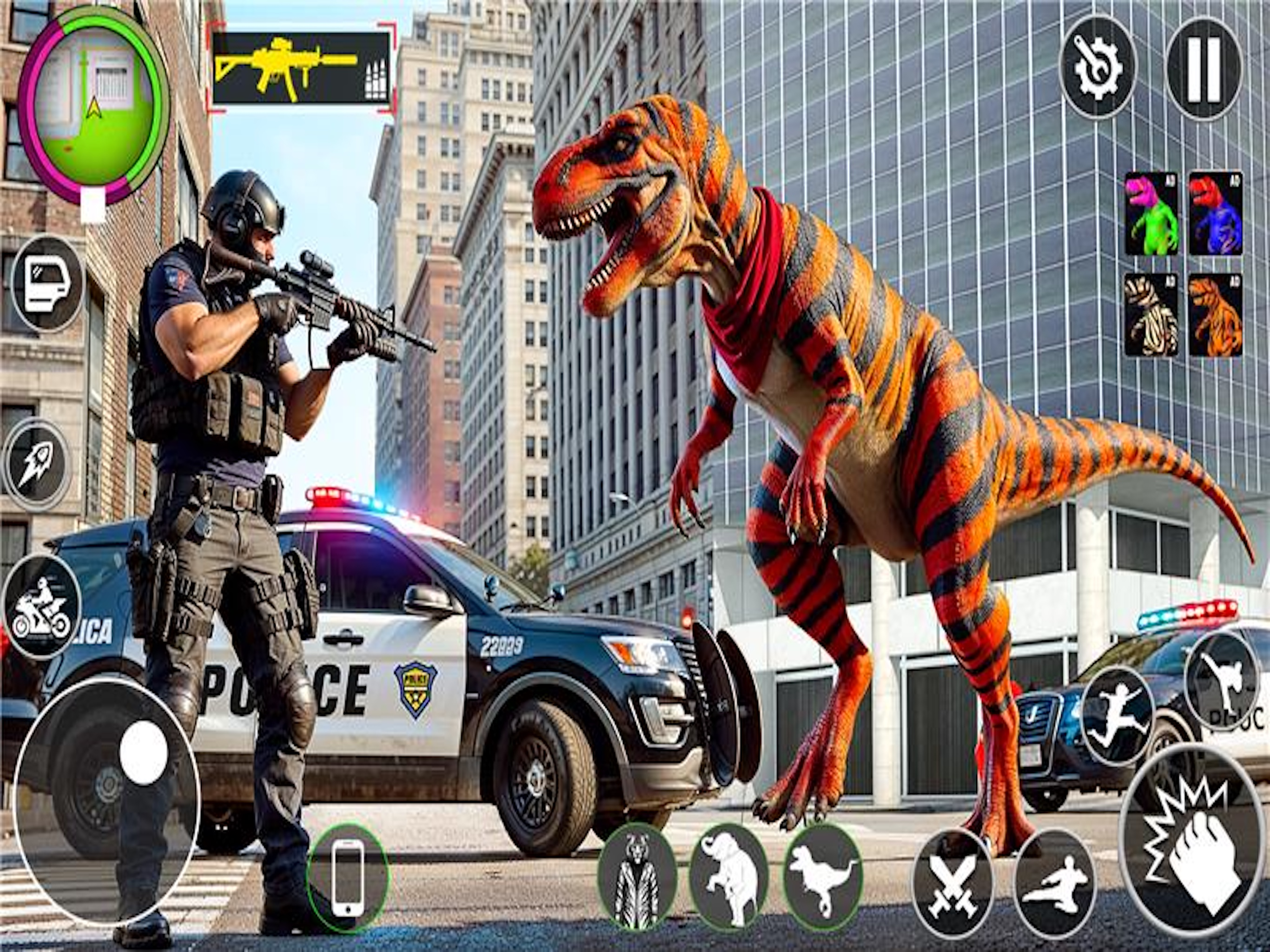 Animal City Rampage Games