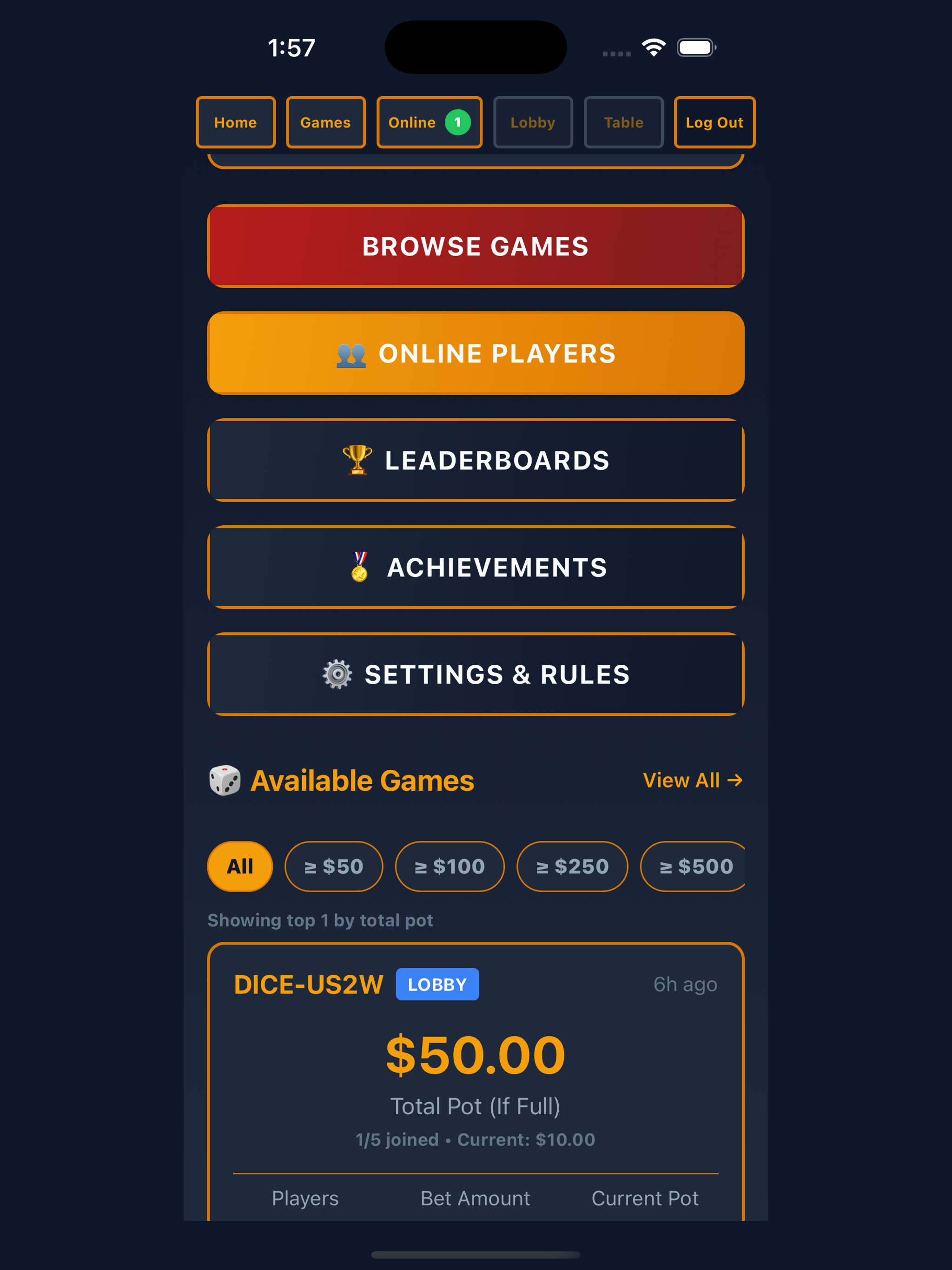 Dice Casino Game screenshot 9