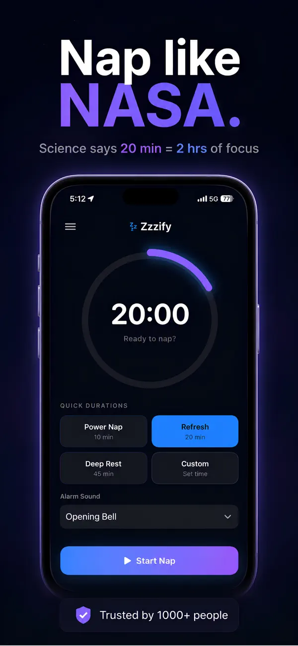 Zzzify - Nap Timer & Sleep Screenshot 2