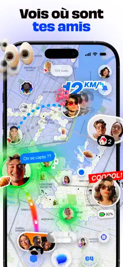 Capture d'écran de Bump - Va Voir Tes Amis IRL sur iPhone 4