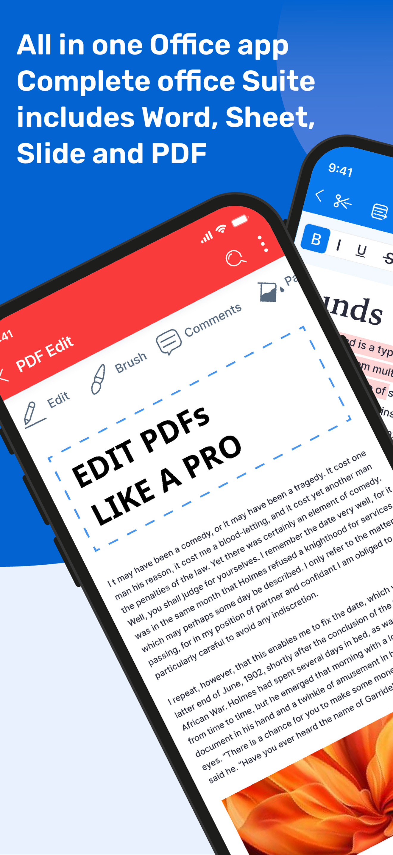 Office Suite: Word, Sheet, PDF