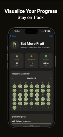 Habiti: Habit Tracker screenshot