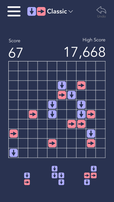 Screenshot #2 pour DownRight - Daily Block Puzzle