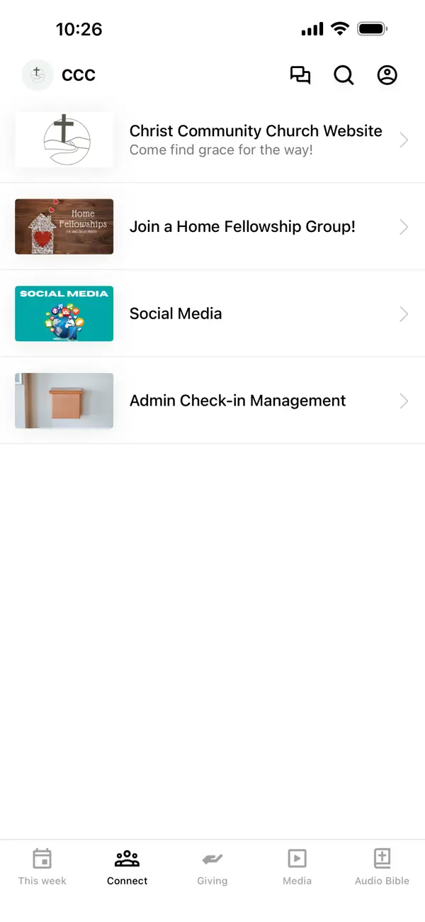 Screenshot #2 pour Christ Community Church DCI