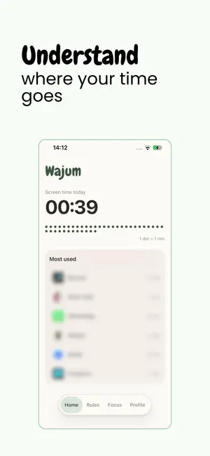 Wajum: App Blocker & Focus screenshot 2