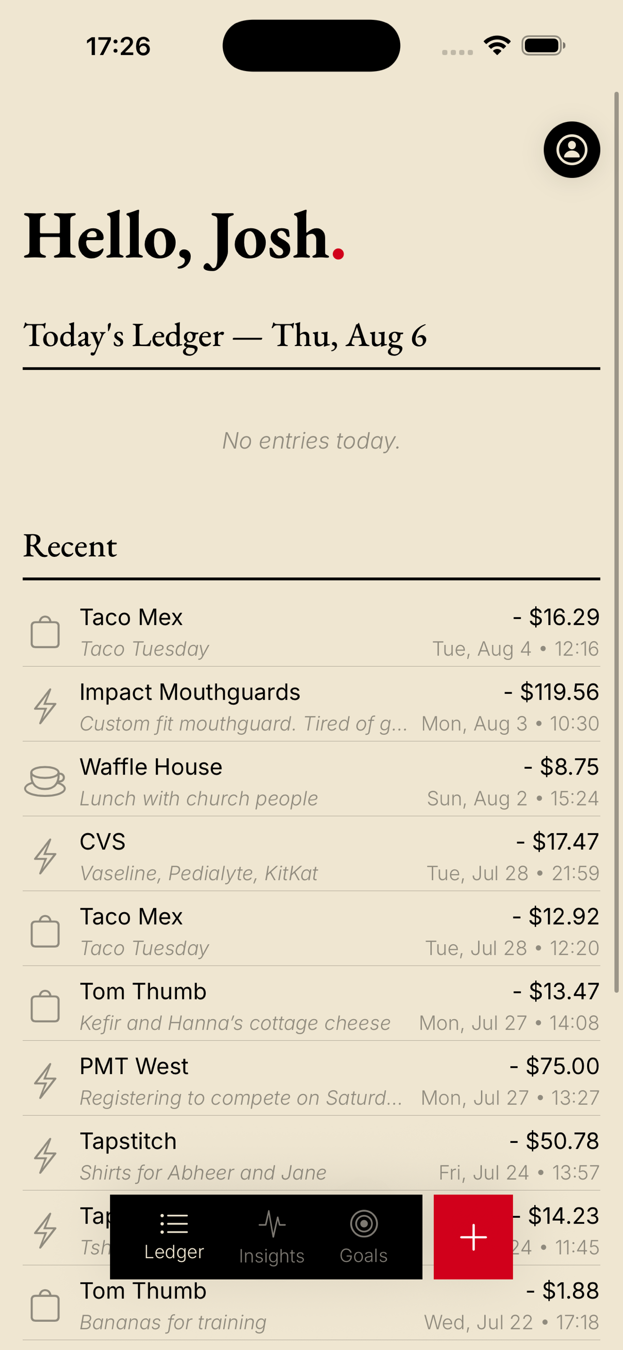 Kakeibo Ledger screenshot 3