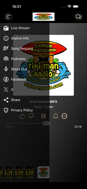 Tiki Man Radio screenshot 2