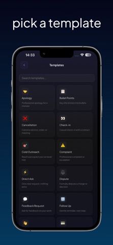 Untyped - Voice to Email iPhone screenshot