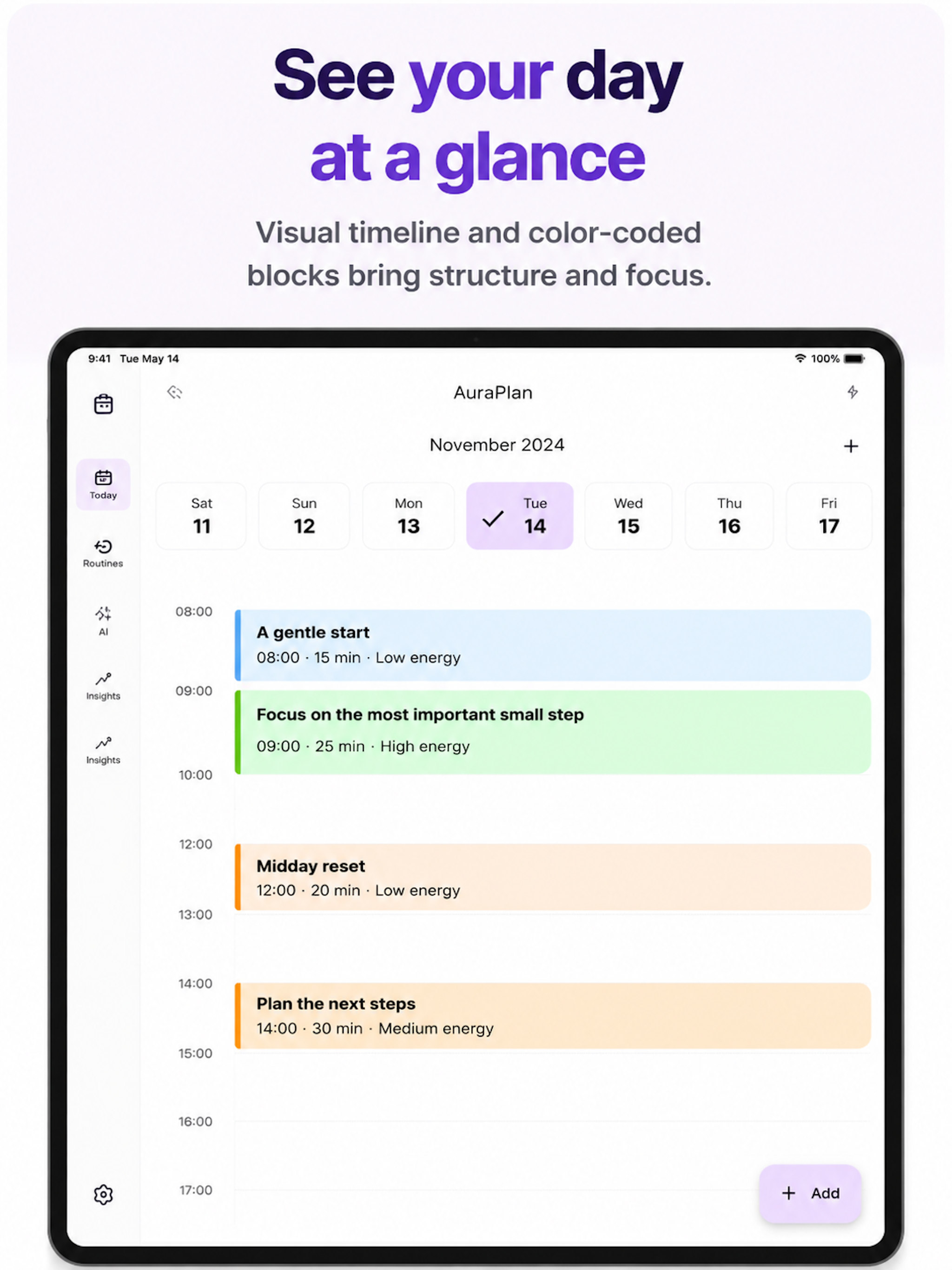AuraPlan: ADHD Countdown Coach screenshot 6