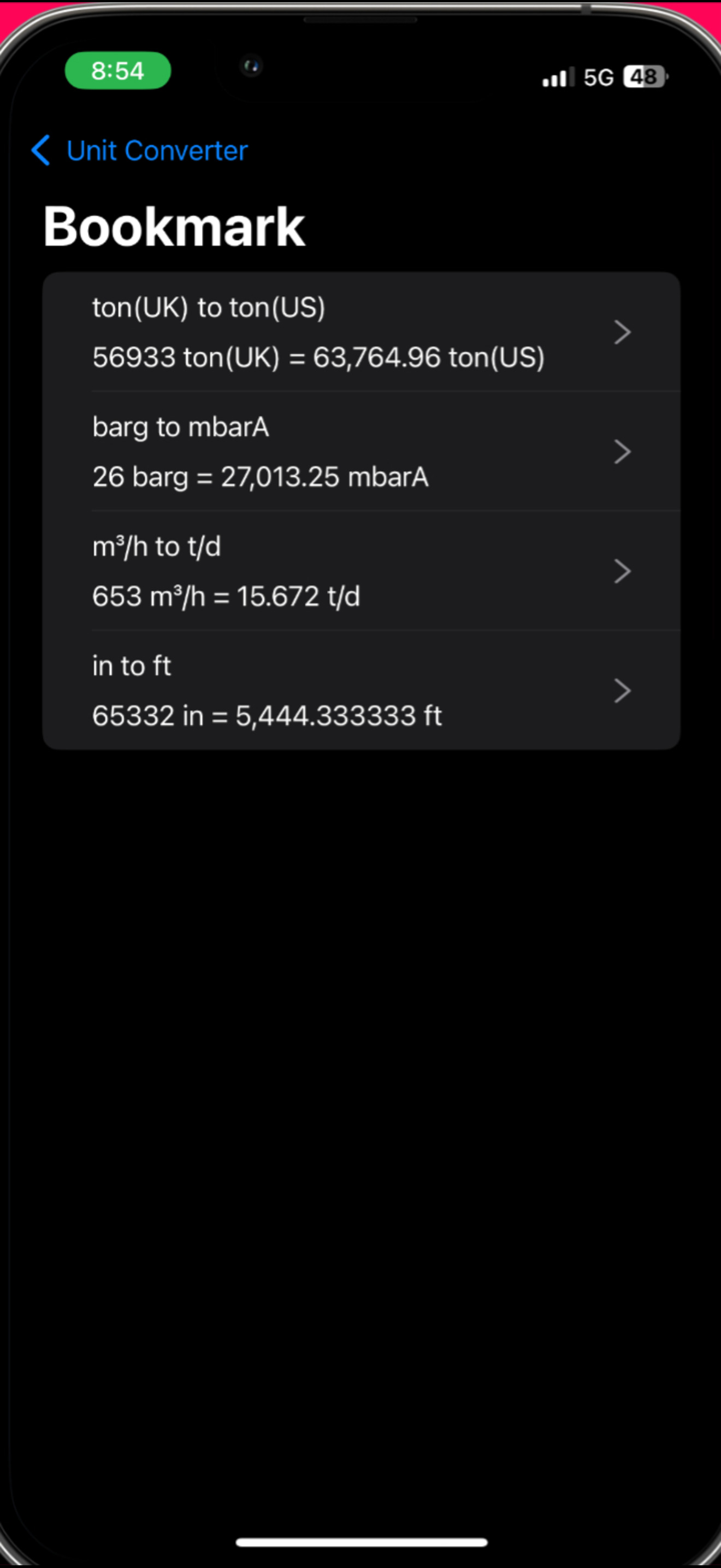 Unit Toolbox: Converter screenshot 5