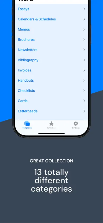 Templates for Word Pro screenshot 2