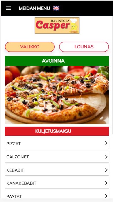 Casper Pizzeria Screenshot